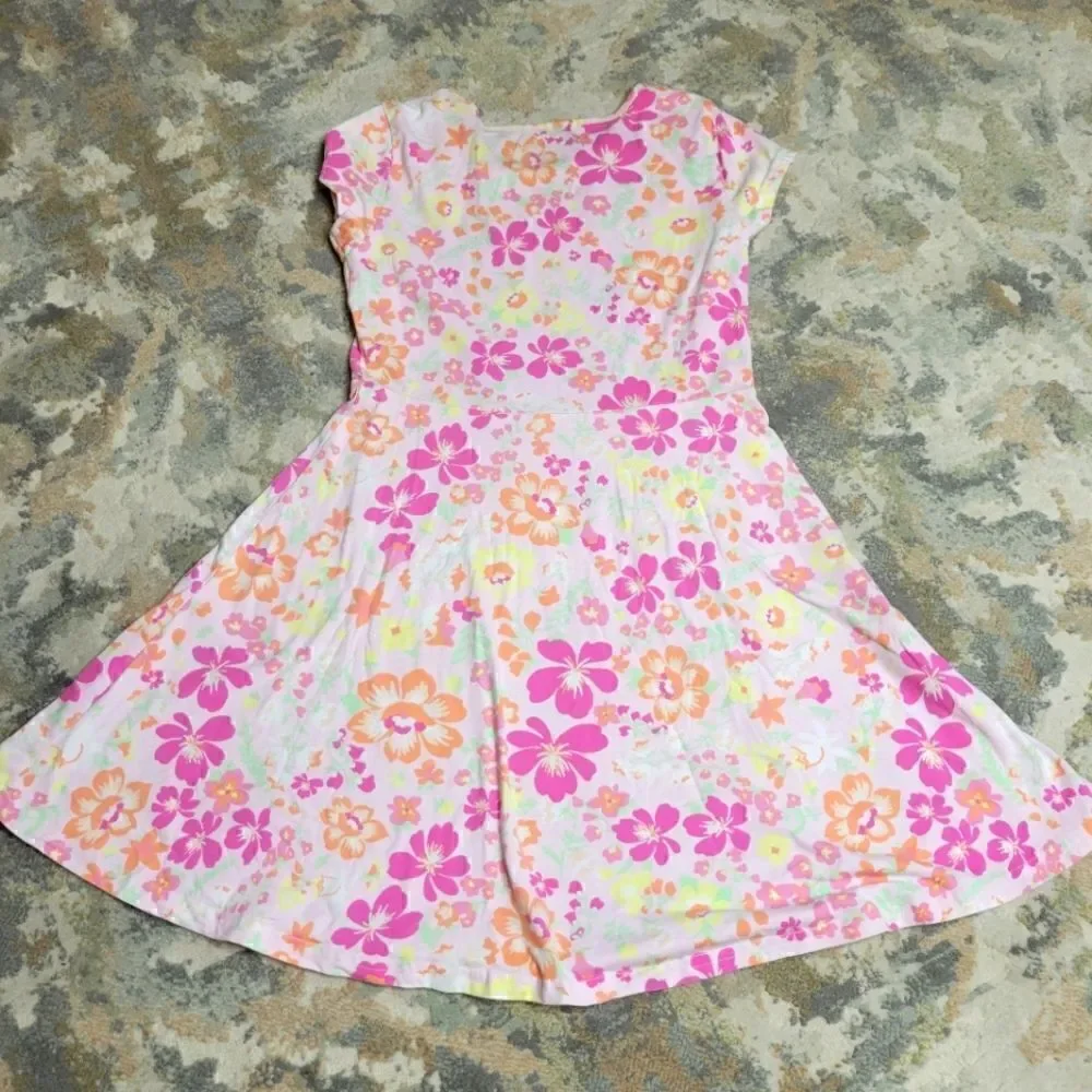 The Children's Place Hawaii Floral Dress
